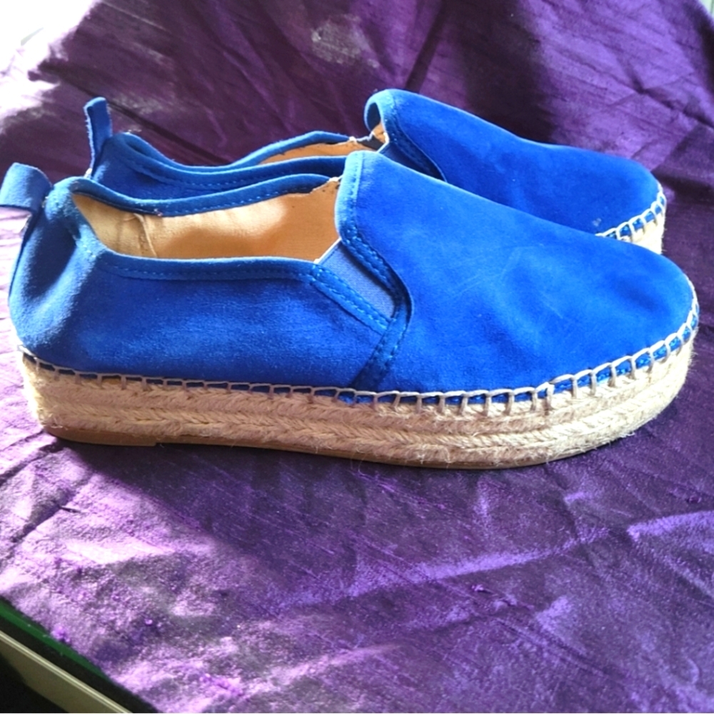 Sam Edelman "Carrin" suede espadrille flat